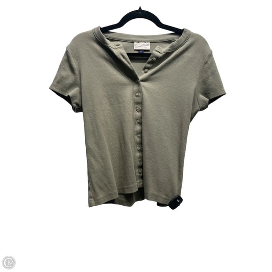 Top Short Sleeve By Universal Thread In Green, Size: Xl