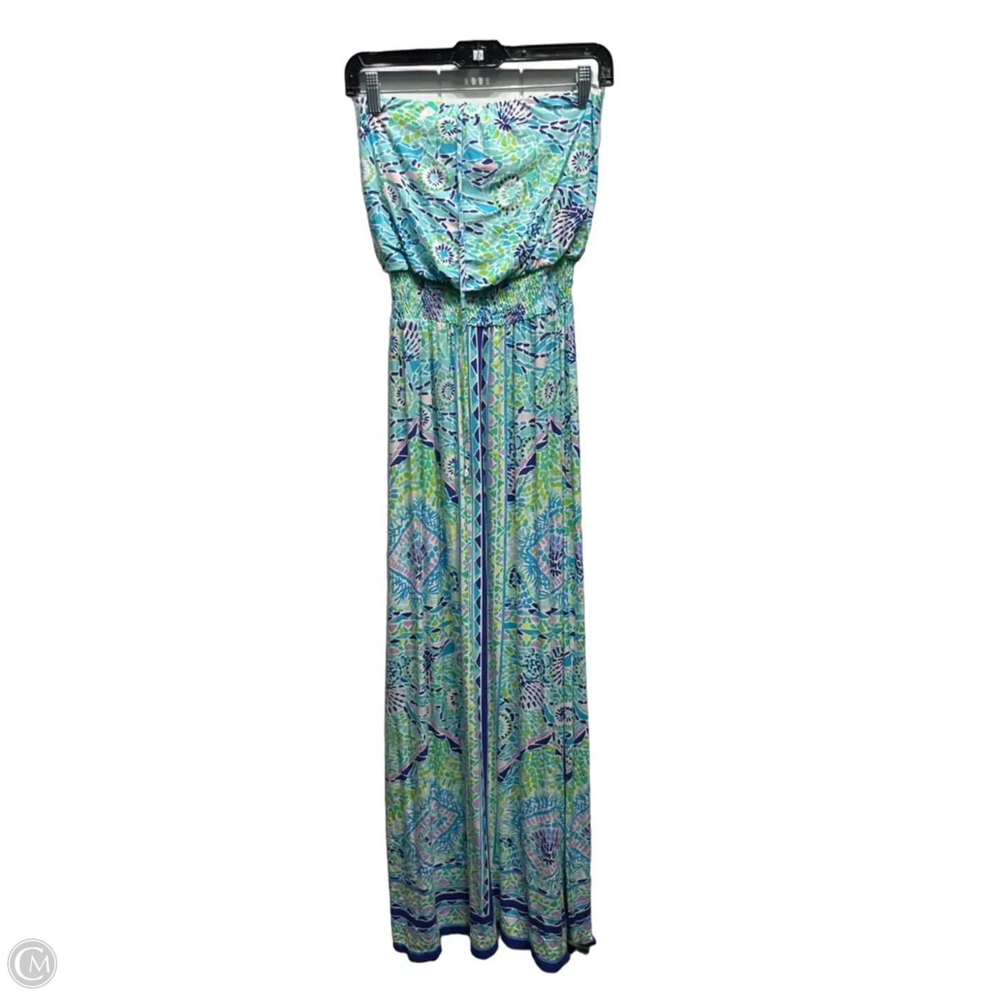 Dress Designer By Lilly Pulitzer In Green & Purple, Size: Xs