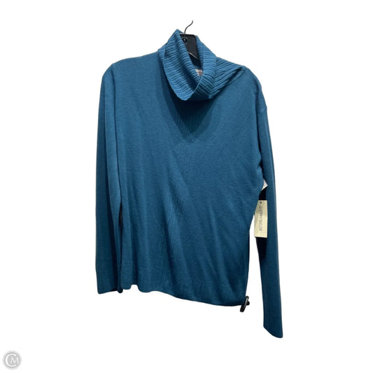 Sweater By SHERRY TAYLOR In Teal, Size: Xl