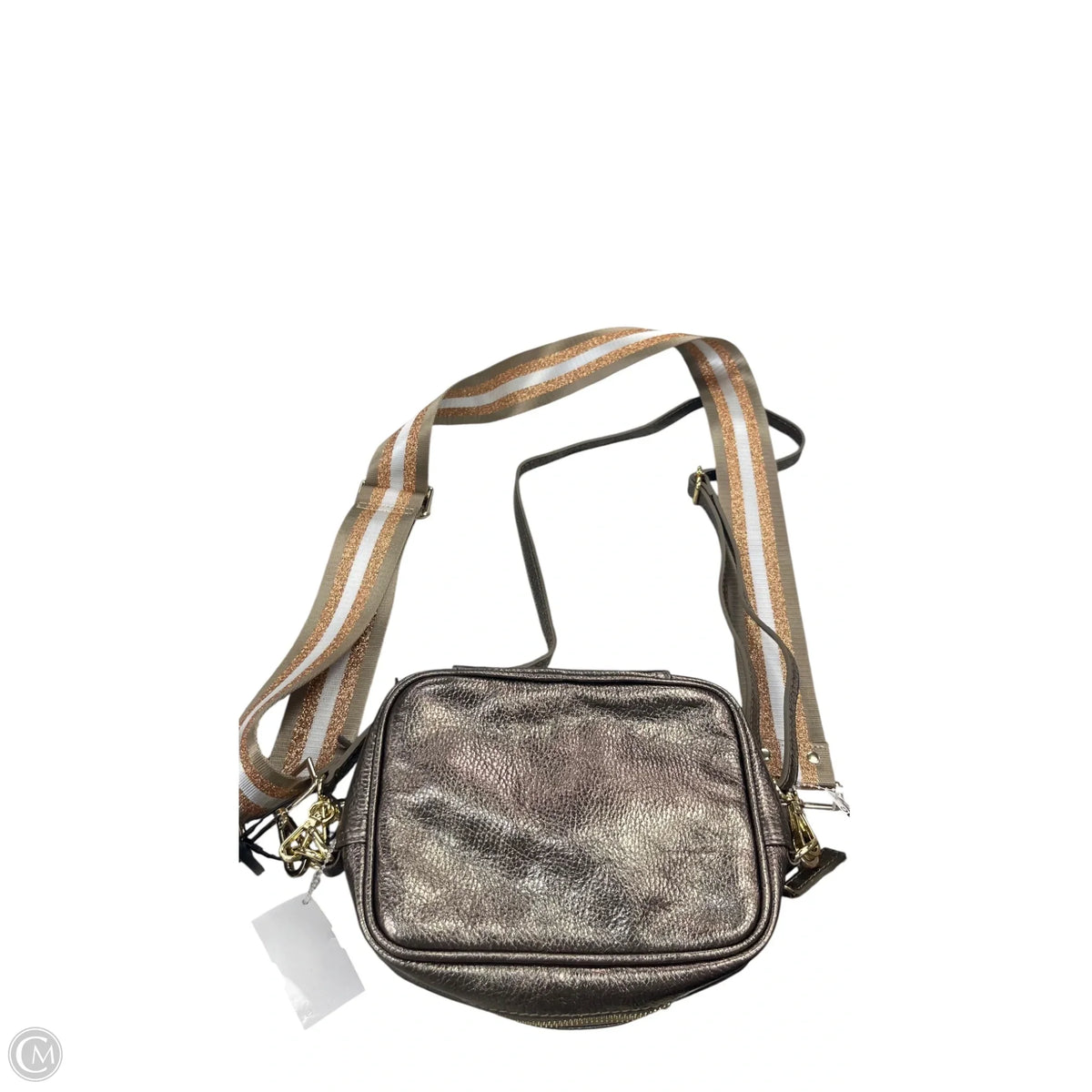 Crossbody Leather By ELEA BEAUMONT, Size: Medium