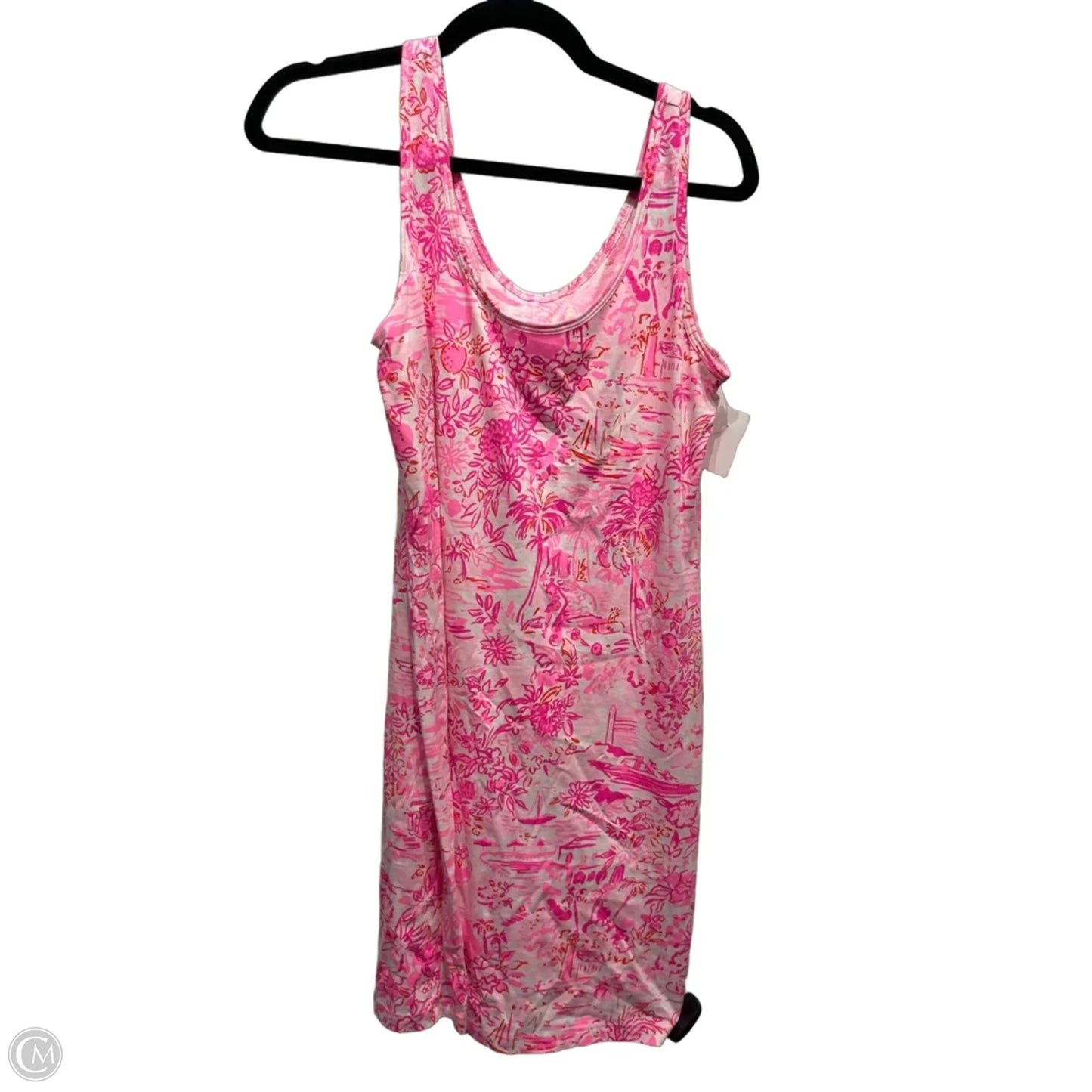 Dress Designer By Lilly Pulitzer In Pink & Red, Size: S