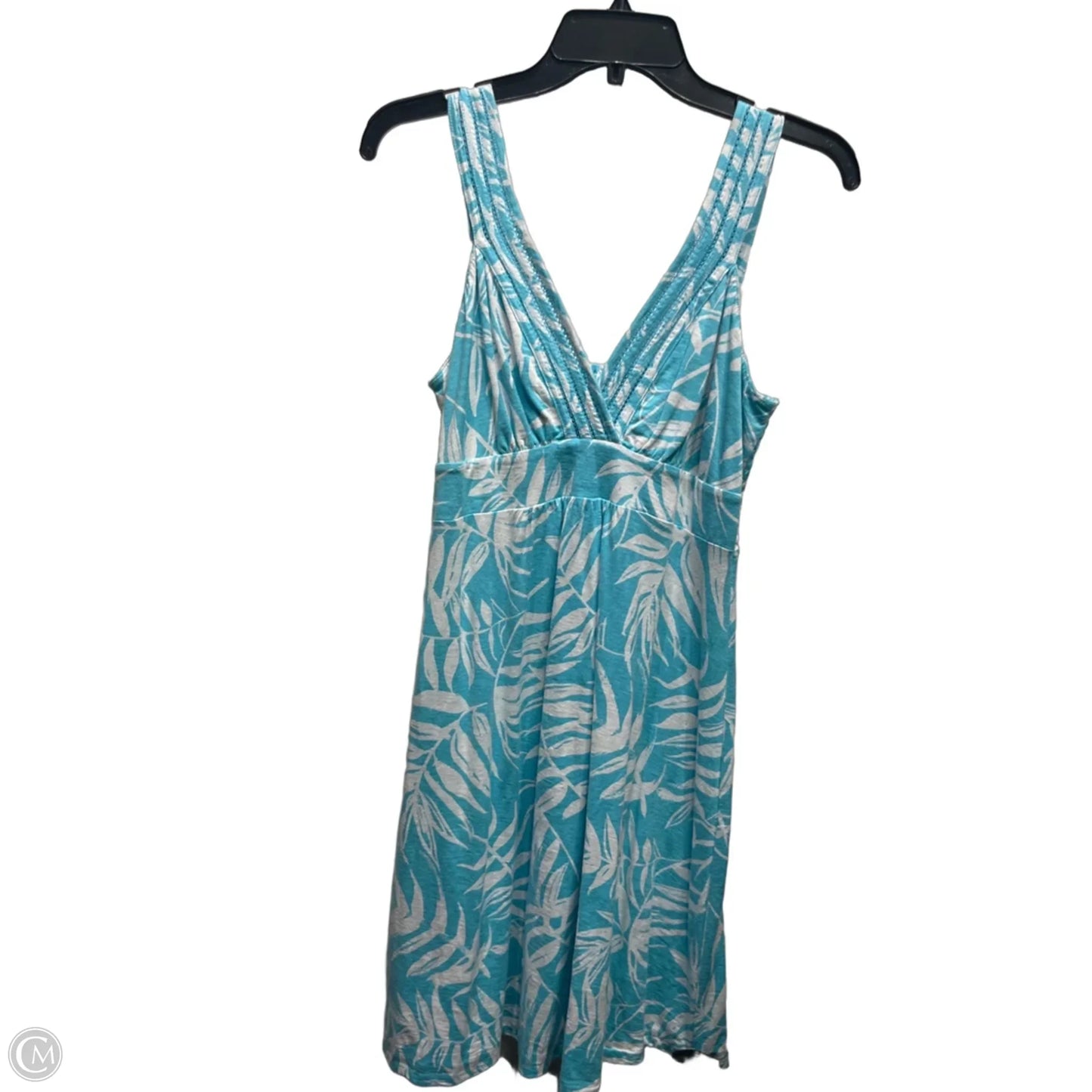 Dress Casual Short By Tommy Bahama In Blue & White, Size: M