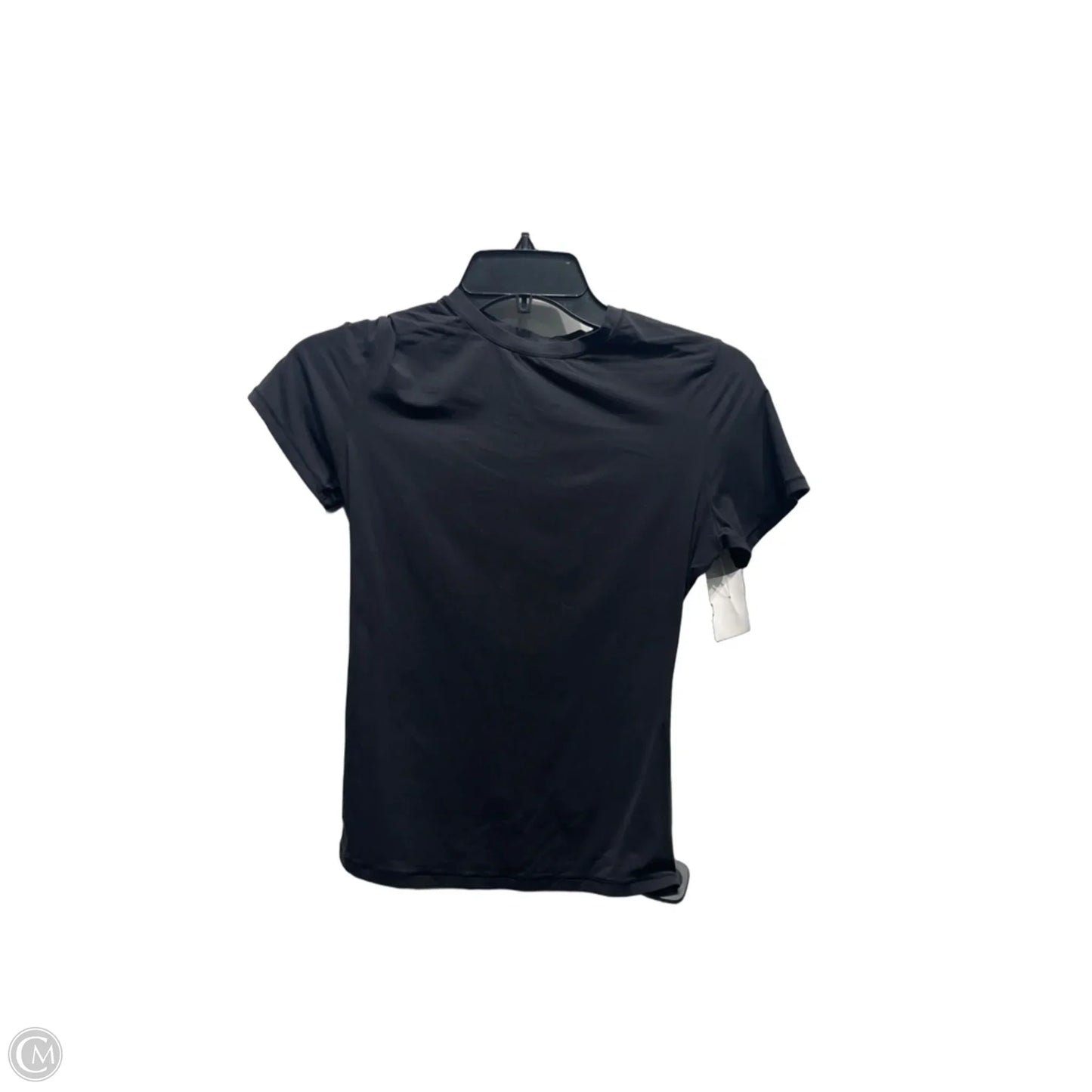 Top Short Sleeve By Skims In Black, Size: S