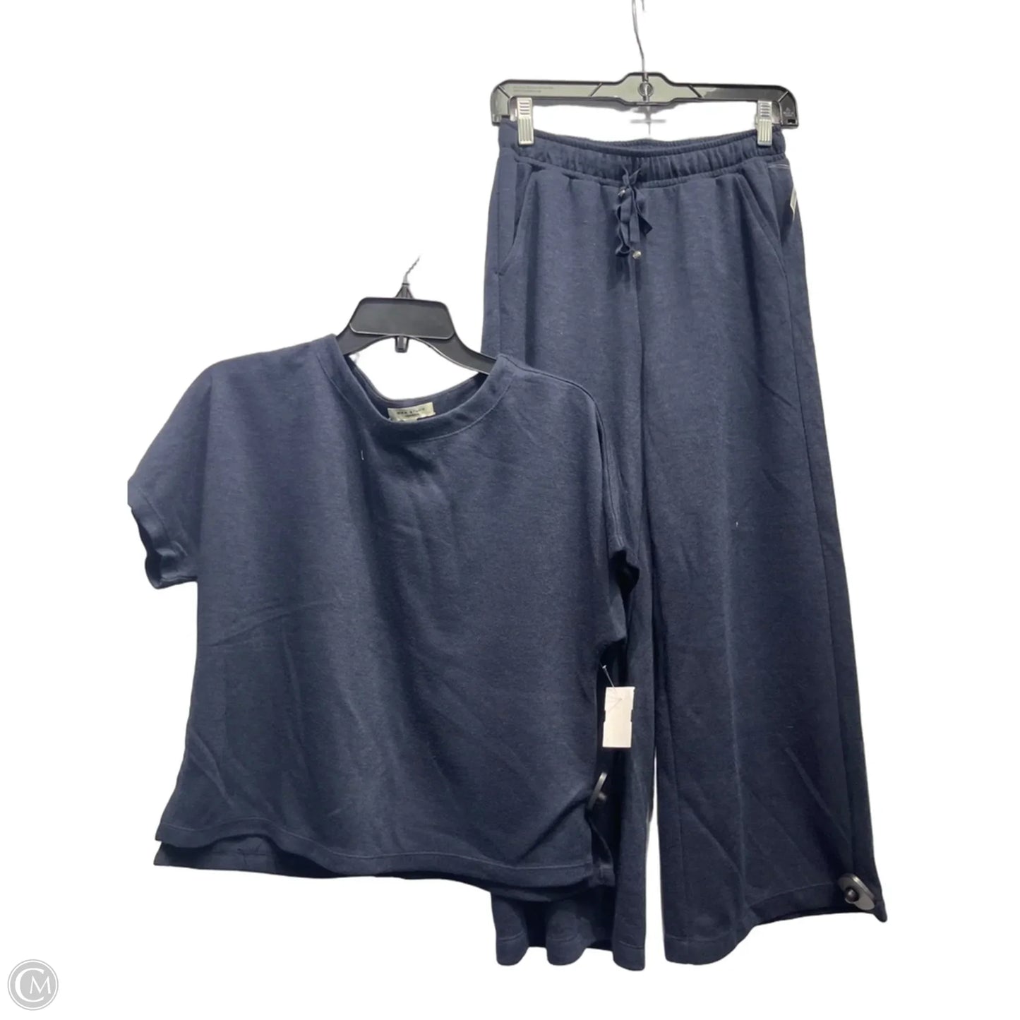 Pants Set 2pc By Max Studio In Navy, Size: Xs