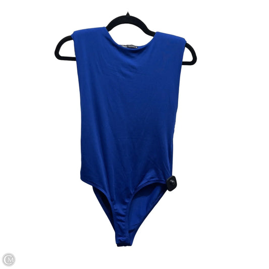 Bodysuit By Zara In Blue, Size: S