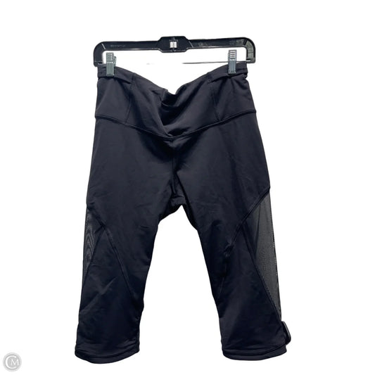 Athletic Capris By Lululemon In Black, Size: 10