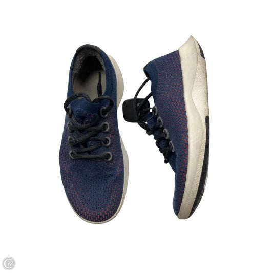 Shoes Athletic By Allbirds In Blue & Red, Size: 8.5