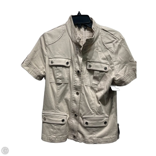 Jacket Other By White House Black Market In Cream, Size: 8