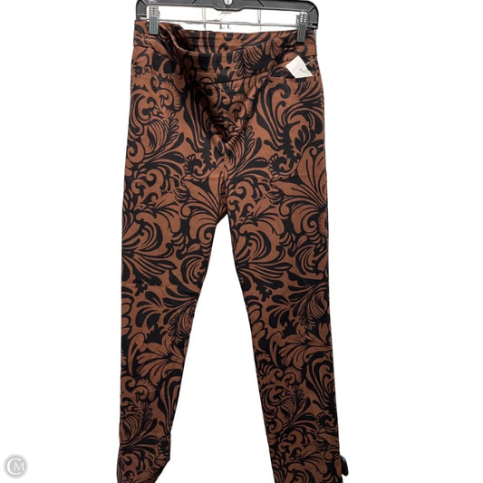 Pants Dress By Chicos In Black & Brown, Size: 6