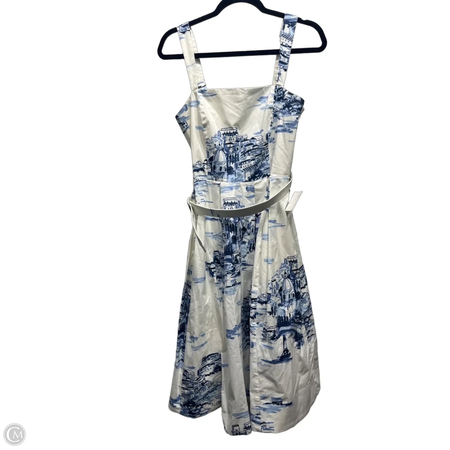 Dress Party Short By White House Black Market In Blue & White, Size: 6
