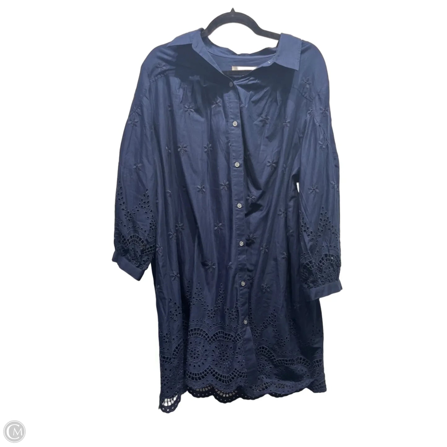 Dress Casual Short By Loft In Navy, Size: Xl