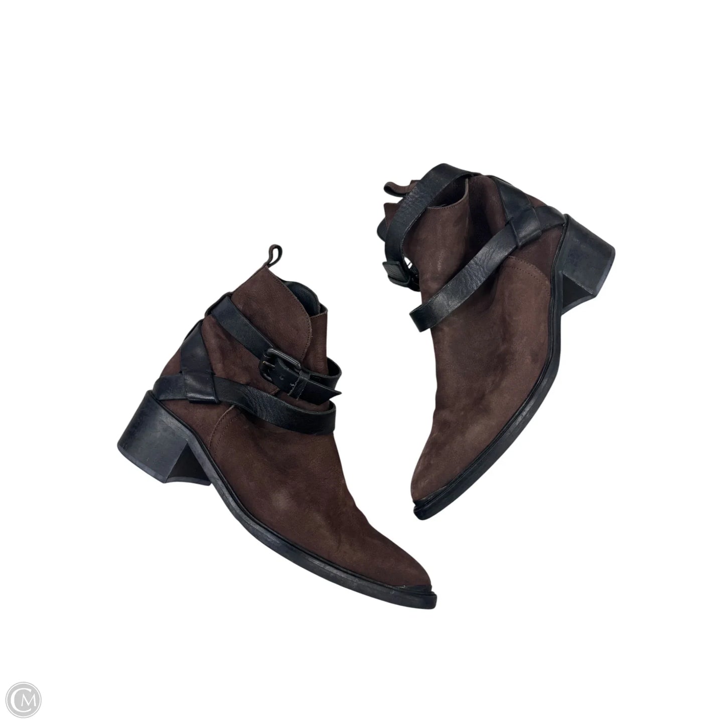 Boots Designer By All Saints In Brown, Size: 7.5