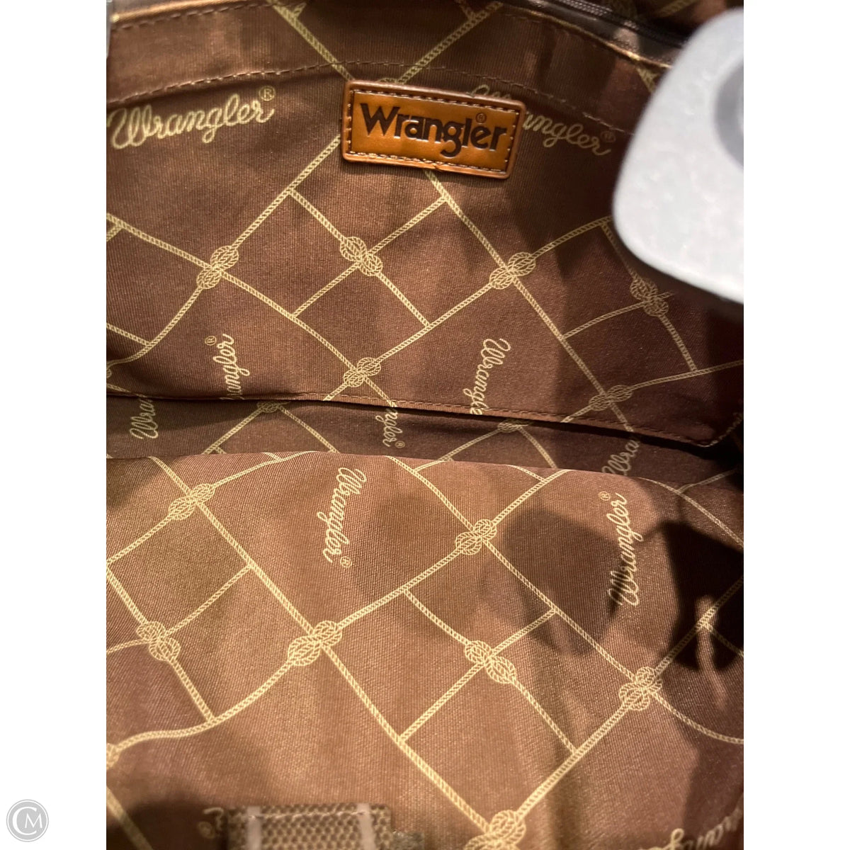 Handbag By Wrangler, Size: Medium