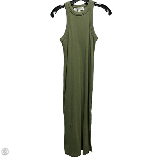 Dress Casual Maxi By Loft In Green, Size: Xsp