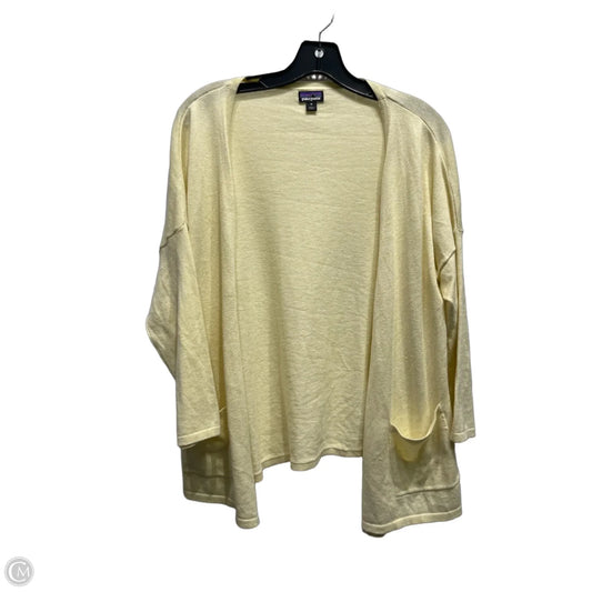 Cardigan By Patagonia In Yellow, Size: M