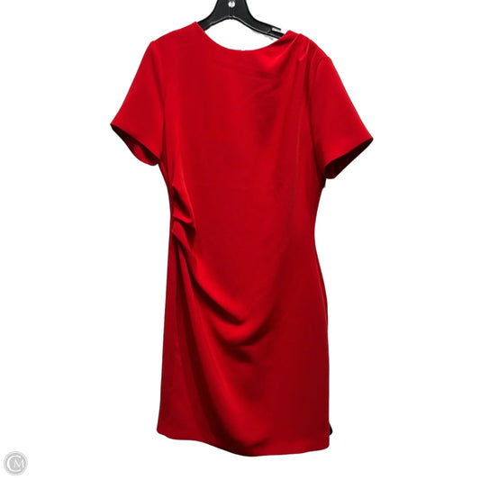 Dress Work By Brooks Brothers In Red, Size: 8