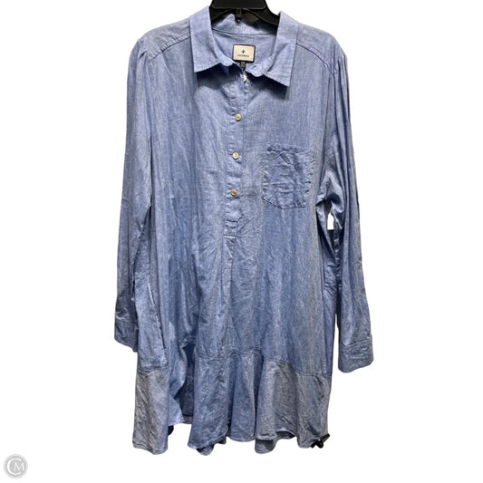 Dress Designer By Tuckernuck In Blue, Size: 2x