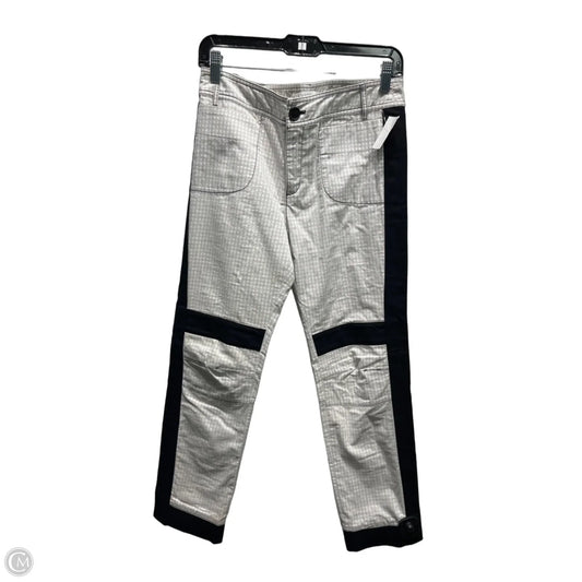 Pants Designer By Derek Lam In Black & Grey, Size: 4
