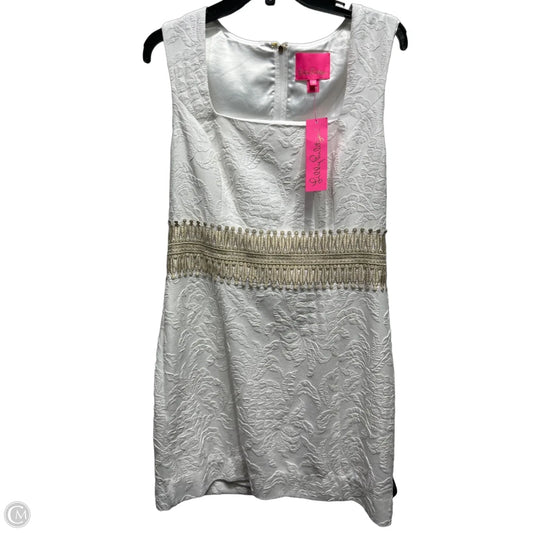 Dress Designer By Lilly Pulitzer In White, Size: 10