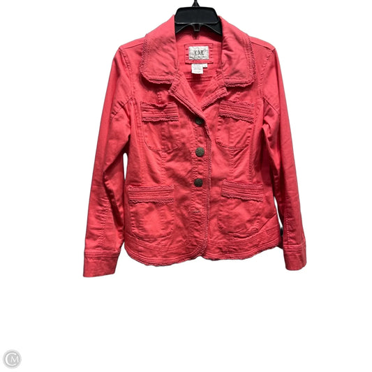 Jacket Other By Live A Little In Coral, Size: M