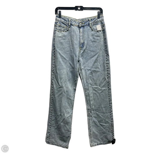 Jeans Wide Leg By Clothes Mentor In Blue Denim, Size: S