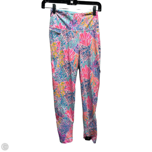 Pants Designer By Lilly Pulitzer In Blue & Pink, Size: Xs