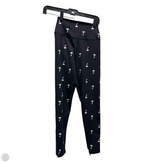 Athletic Leggings By Spiritual Gangster In Black & White, Size: Xs