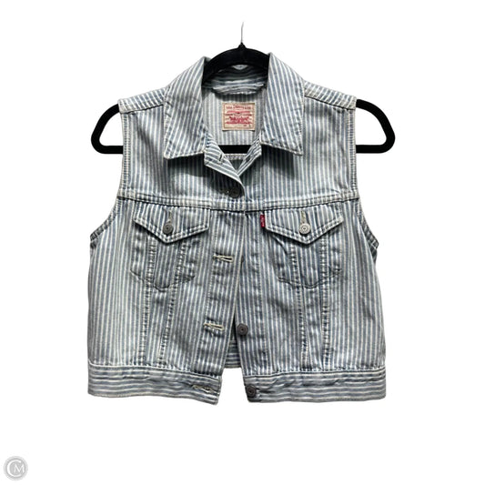 Vest Other By Levis In Blue & White, Size: S