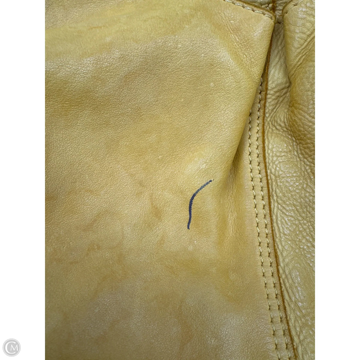 Crossbody Leather By Vera Pelle, Size: Medium