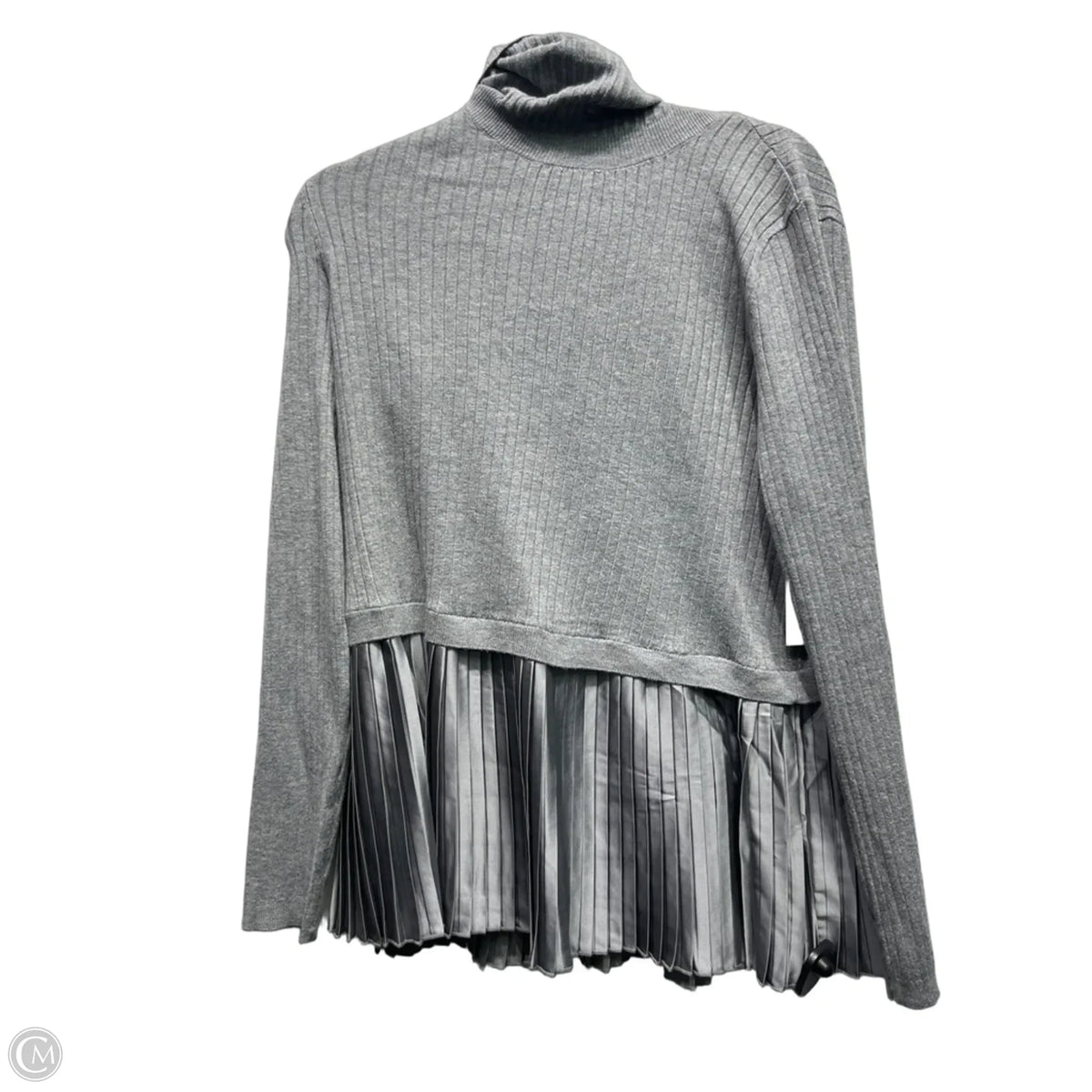 Sweater By Nine West In Grey, Size: M