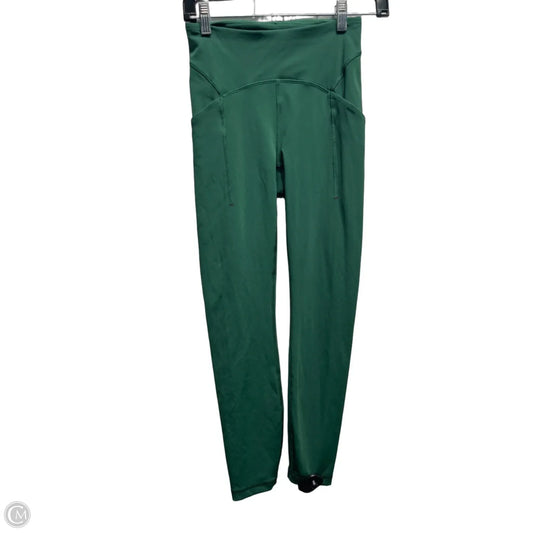 Athletic Leggings By Lululemon In Green, Size: 4