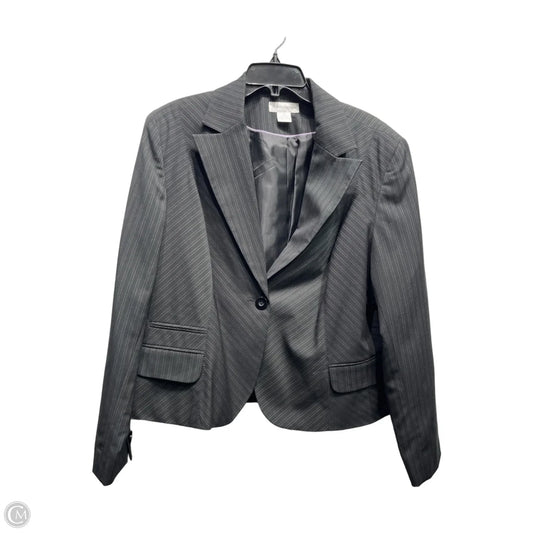 Blazer By Worthington In Black & Pink, Size: 18