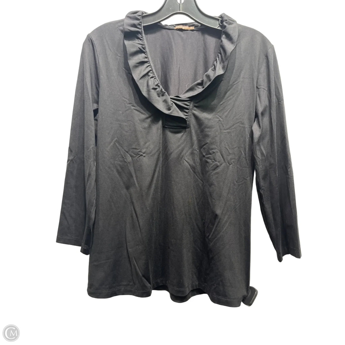 Top Long Sleeve By J Mclaughlin In Black, Size: M