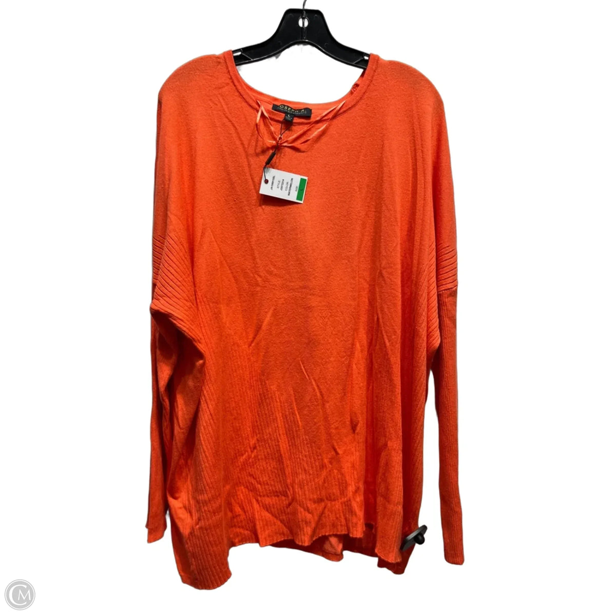 Sweater By Joseph A. In Orange, Size: L