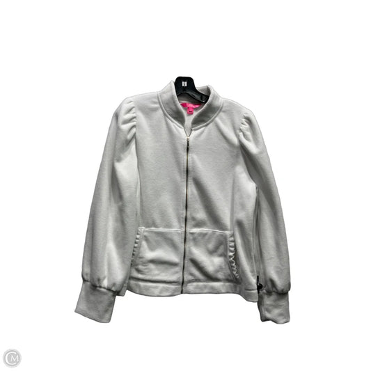 Jacket Designer By Lilly Pulitzer In White, Size: L