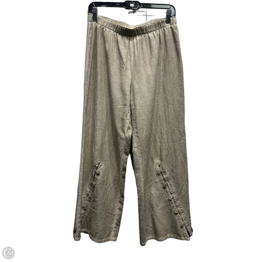 Pants Wide Leg By Soft Surroundings In Tan, Size: Sp