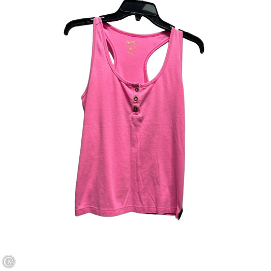 Top Sleeveless Designer By Lilly Pulitzer In Pink, Size: S