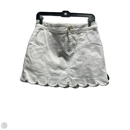 Skort Designer By Lilly Pulitzer In White, Size: 4