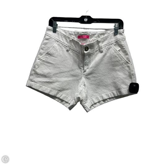 Shorts Designer By Lilly Pulitzer In White, Size: 6