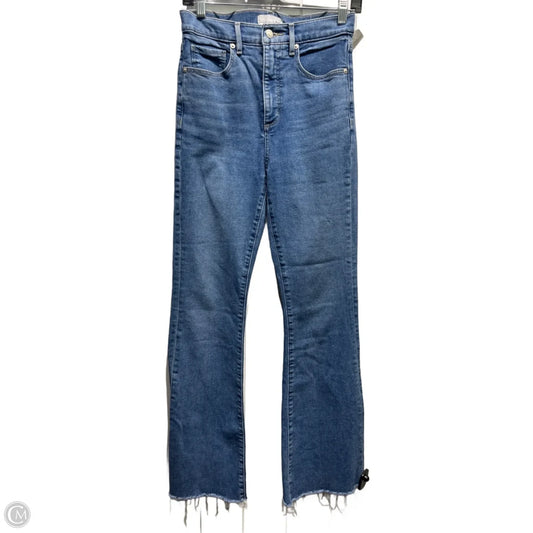 Jeans Boot Cut By Loft In Blue Denim, Size: 2