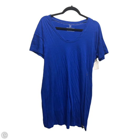 Dress Casual Short By New York And Co In Blue, Size: M