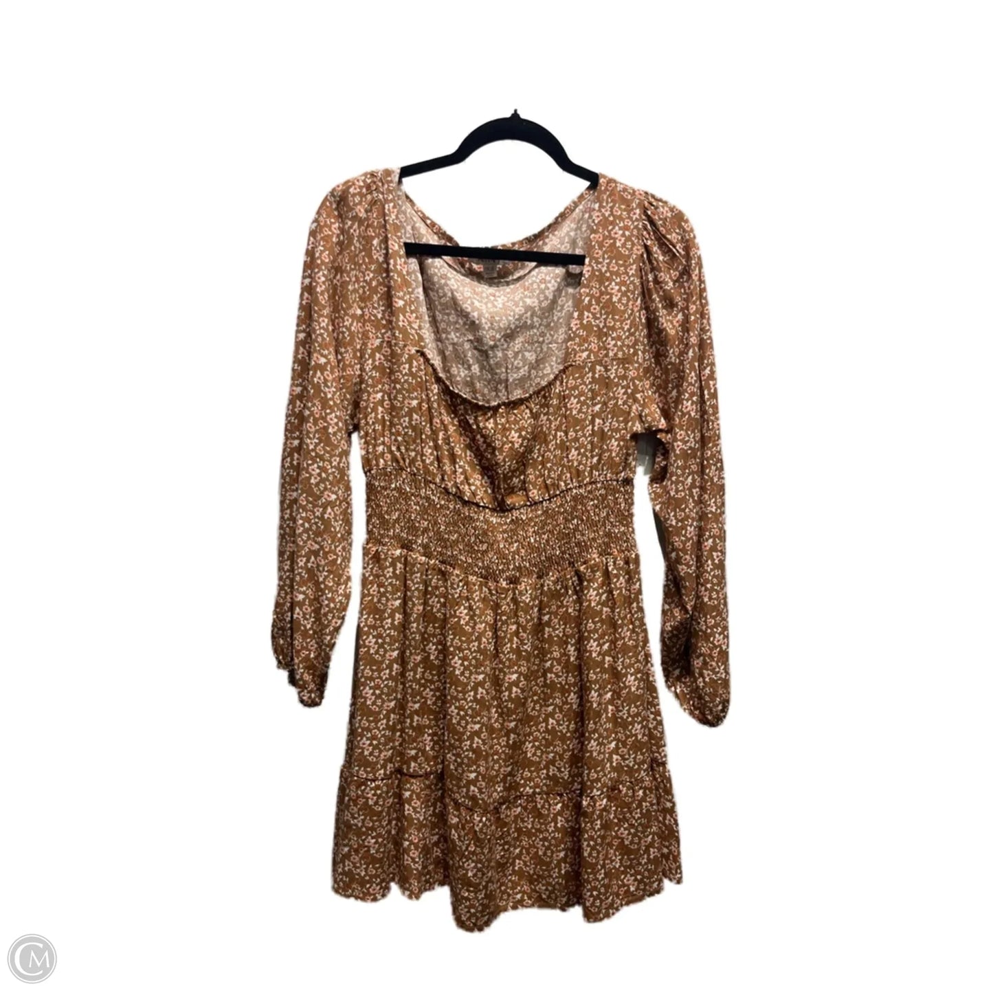 Dress Casual Short By Justify In Tan, Size: Xl