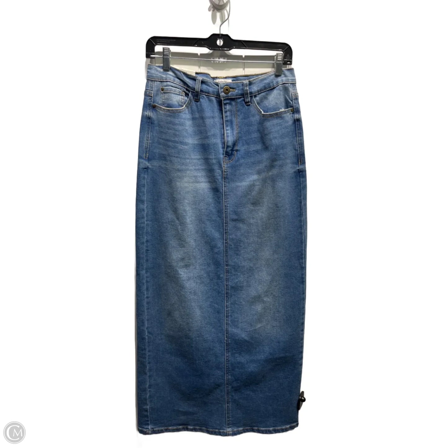 Skirt Maxi By Kensie In Blue Denim, Size: 4
