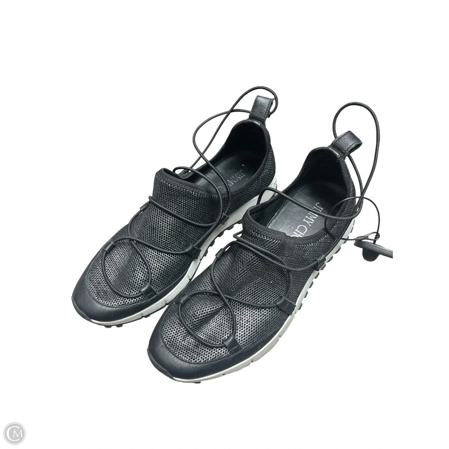 Shoes Luxury Designer By Jimmy Choo In Black, Size: 7