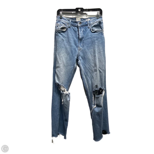 Jeans Straight By Rails In Blue Denim, Size: 8