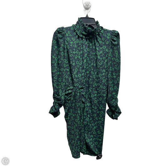 Dress Casual Short By Zara In Blue & Green, Size: Xs