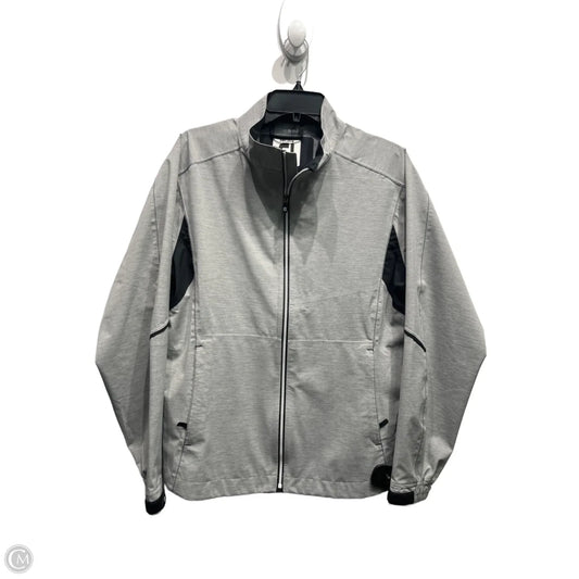 Jacket Windbreaker By FOOT JOY In Grey, Size: M