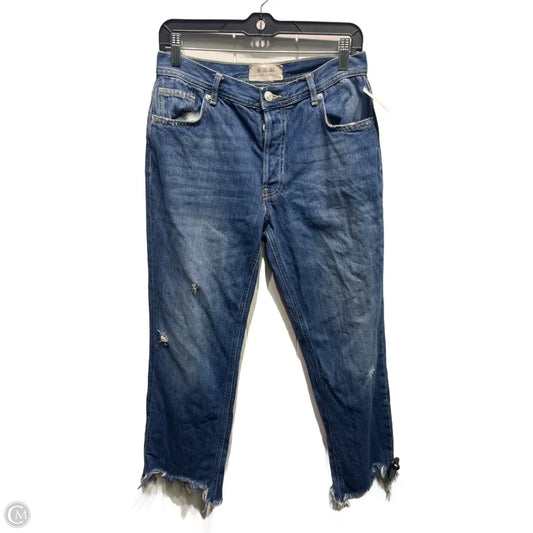 Jeans Cropped By We The Free In Blue Denim, Size: 4