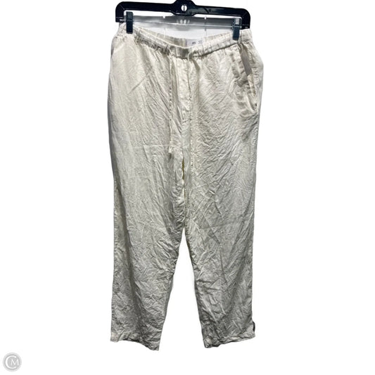 Pants Linen By Mng In Cream, Size: S