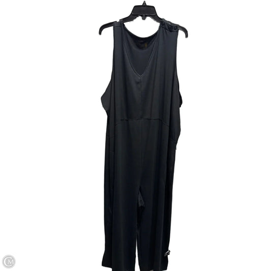 Jumpsuit By AMBERNOON In Black, Size: 4x